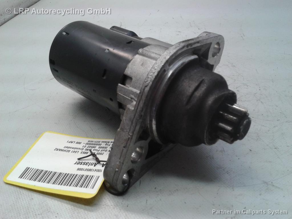 VW Golf Plus 5M original Anlasser Starter 02Z911023E 0001121408 BOSCH BJ2005