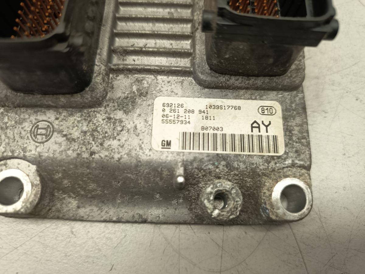 Opel Corsa D original Steuerger&auml;t Motor 55557934 1.4l 66kW Benzin Bj 2007