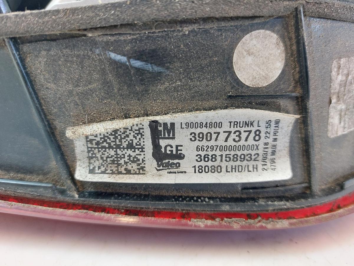 Opel Astra K B16 Caravan Rückleuchte links innen Heckklappe Rücklicht kein LED