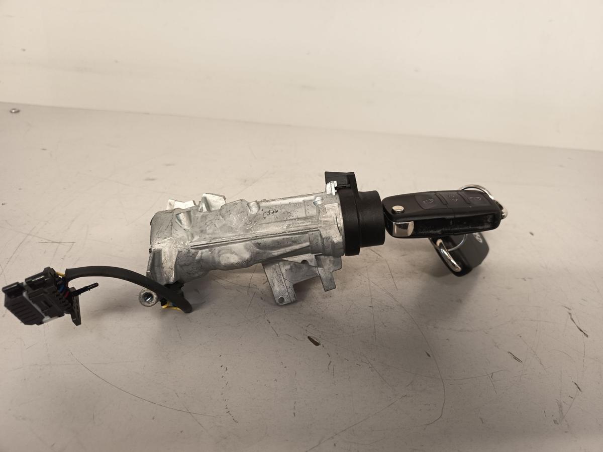 VW Golf VI 5K Bj 2009 original Zündschloss mit 2 Schlüssel 1,4L 59KW Benzin