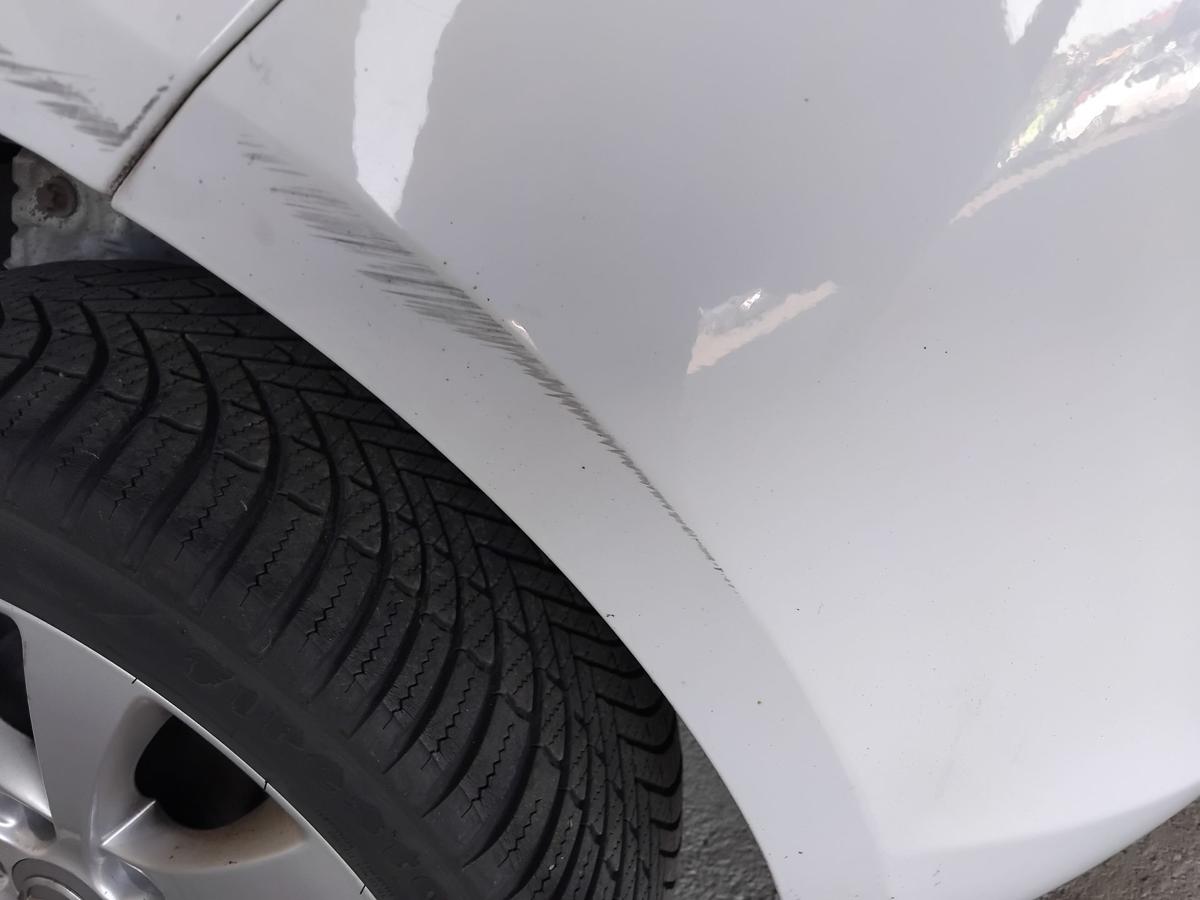 Opel Meriva B original Stoßfänger Stoßstange hinten casablancaweiss PDC BJ2011