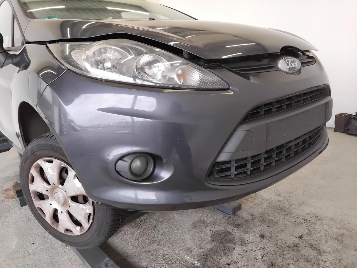 Ford Fiesta JA8 original Stossf&auml;nger Sto&szlig;stange vorn Royal-Grau Metallic BJ2009