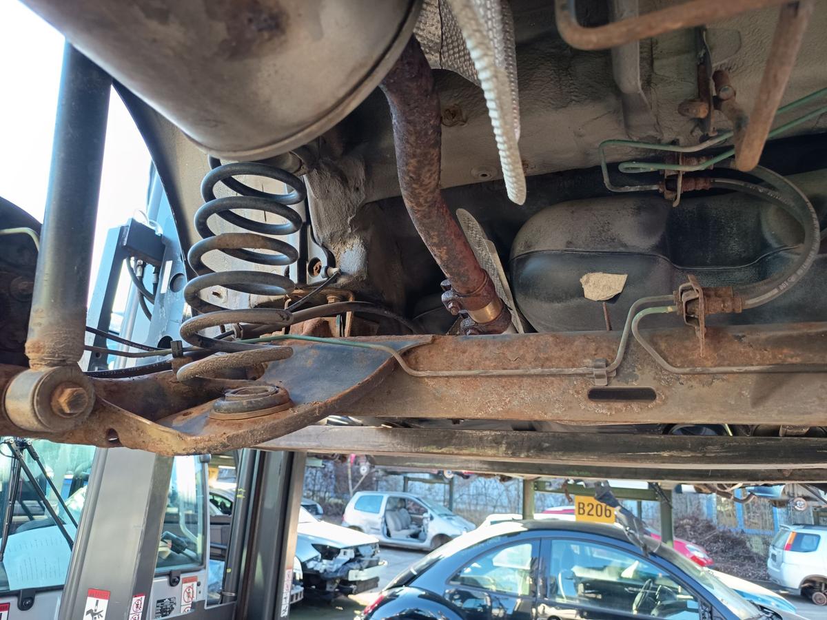 Dacia Sandero Stepway original Hinterachse Tr&auml;ger trommelgebremst ABS Bj 2010