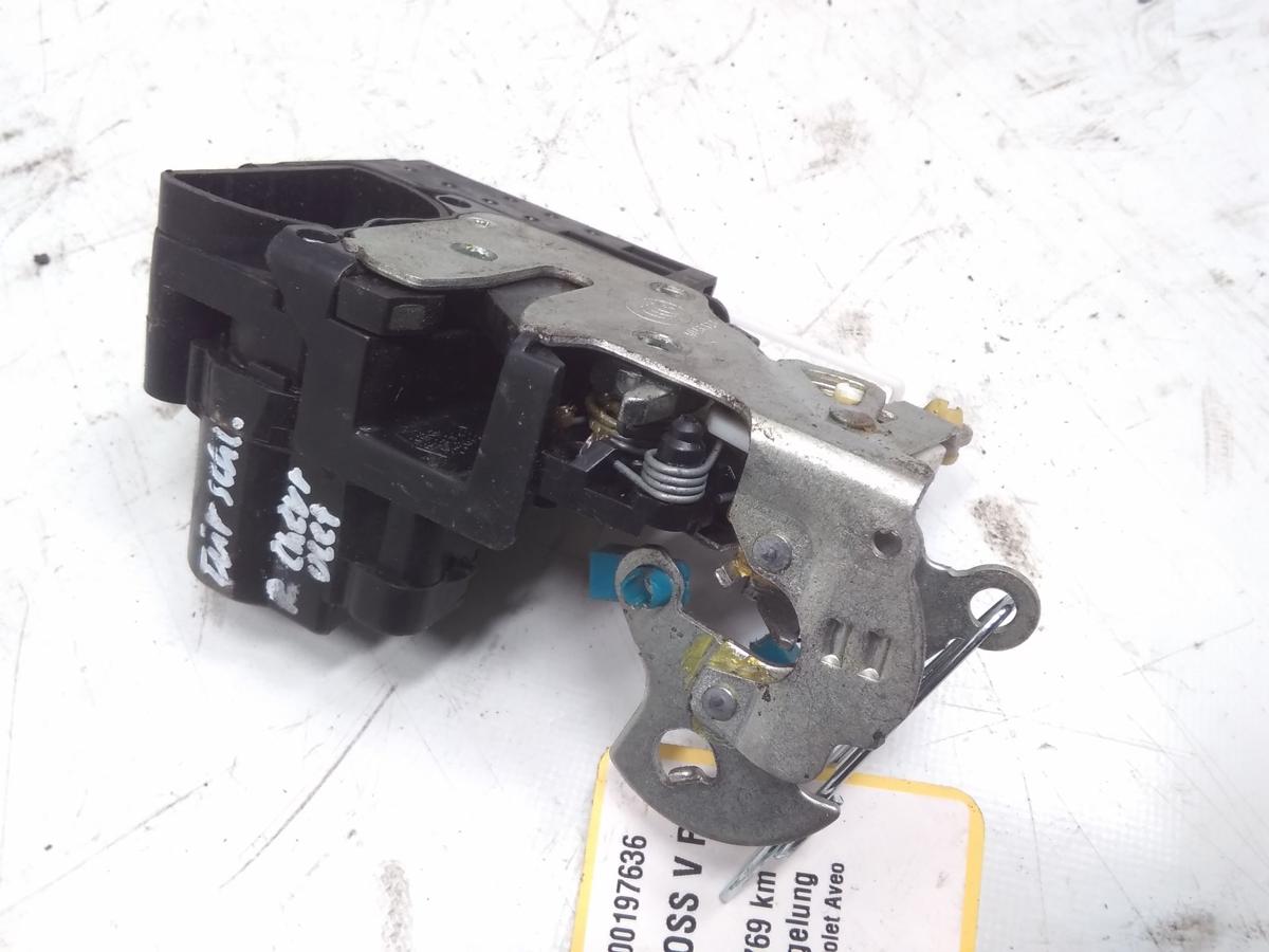 Chevrolet Aveo T250 orig.T&uuml;rschloss vorn rechts mit Zentralverriegelung BJ2008