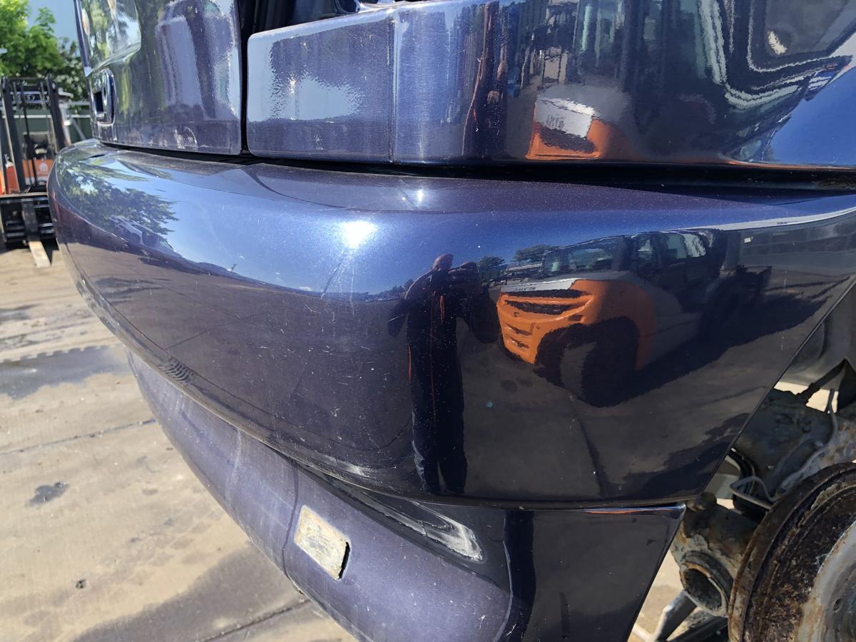 VW Polo 6N1 original Stoßstange Fänger hinten/Heck Oberteil N5Y Windsorblau Bj97