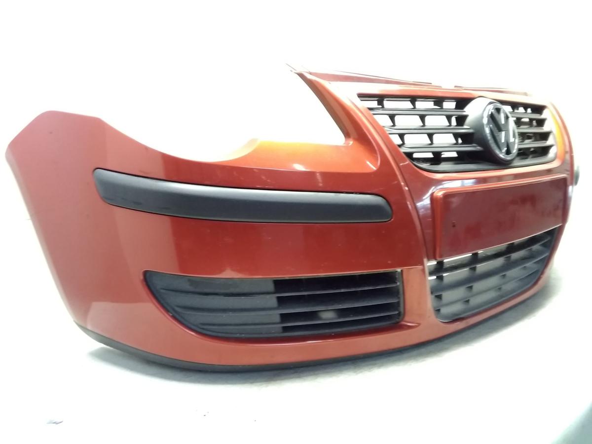 VW Polo 9N3 original Stoßstange Stoßfänger vorn copperorangemet. LA2W BJ2006