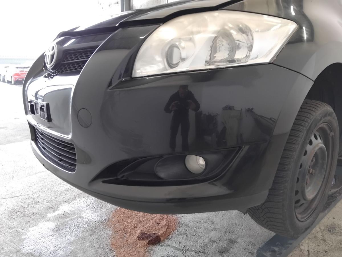 Toyota Auris E15 original Stoßstange Stossfänger vorn BJ2008 209 night sky black perleffekt