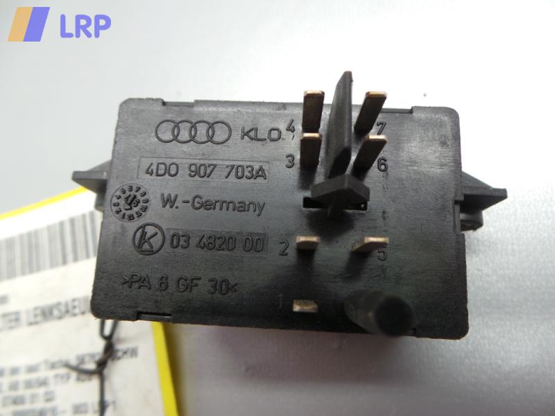 Audi A8 Schalter Lenksäulenverstellung 4D0907703A