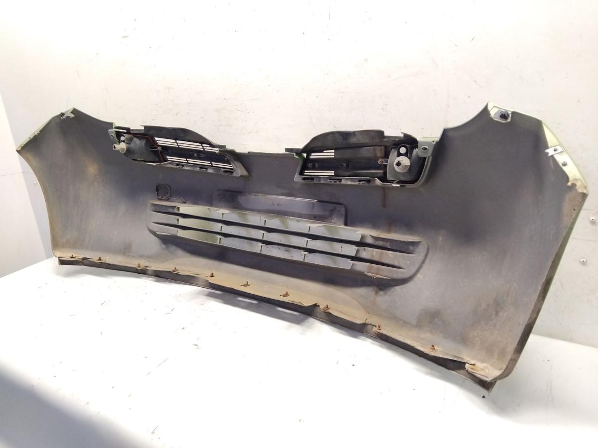 Nissan Micra K12 orig Sto&szlig;f&auml;nger Sto&szlig;stange vorn J13 Seegrasgr&uuml;n Metallic BJ2003