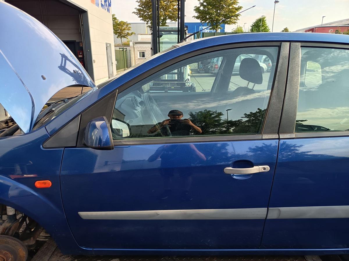 Ford Fiesta VI JH1 original T&uuml;r vorn links Fahrer C-Burmablau Bj 2007
