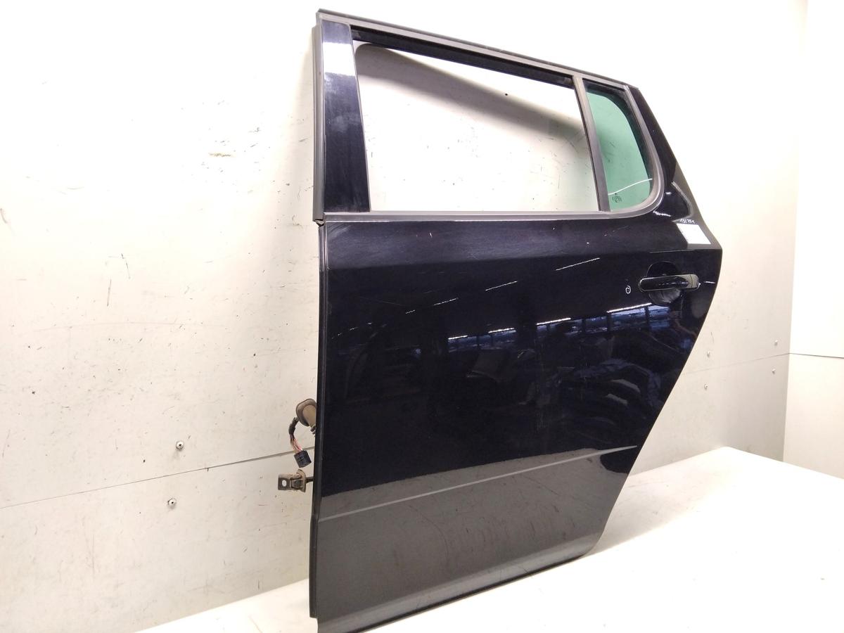 Skoda Fabia 2 Facelift T&uuml;r hinten links Limo Flie&szlig;heck LF9R Blackmagic BJ2014