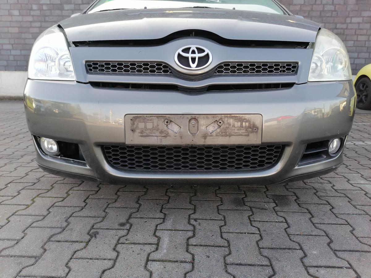 Toyota Corolla Verso original Stoßstange Stossfänger vorn Graumetallic 1C3 Bj.2004