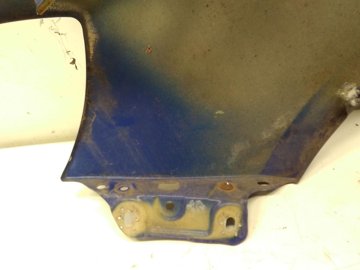 Skoda Fabia 5J original Kotfl&uuml;gel vorn rechts dunkelblau 4590 Dynamicblau BJ2009