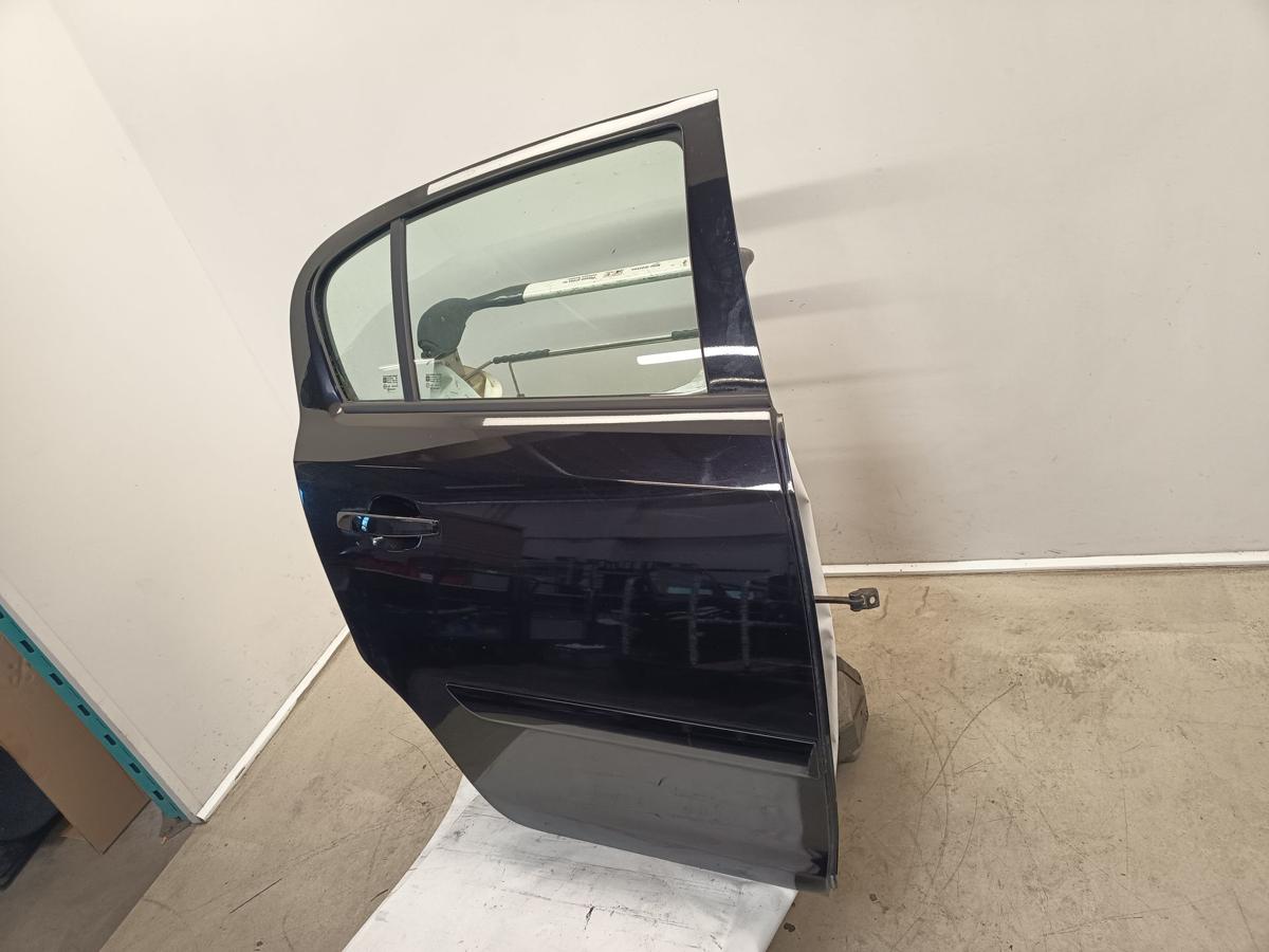 Opel Corsa D orig Tür hinten rechts Türer Beifahrerseite Z20R-Schwarz Bj 2007