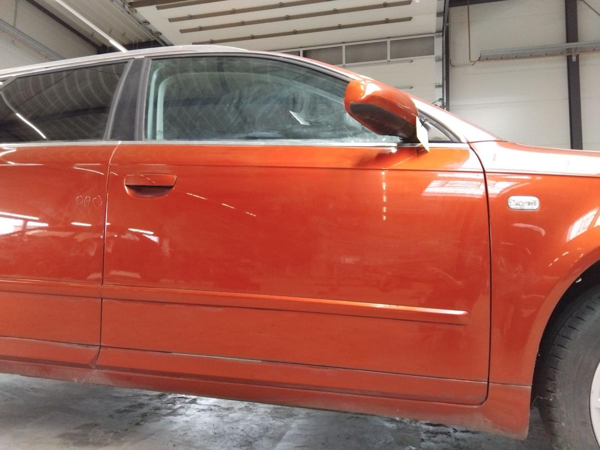 Audi A4 8E B7 Tür vorn rechts Beifahrertür granatrotmetallic LZ3F BJ2006