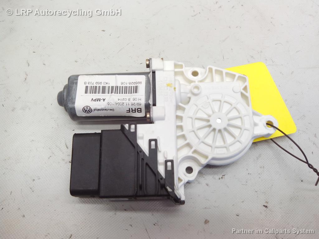 VW Touran 1T BJ2004 Motor Fensterheber hinten links 1K0959703B Brose