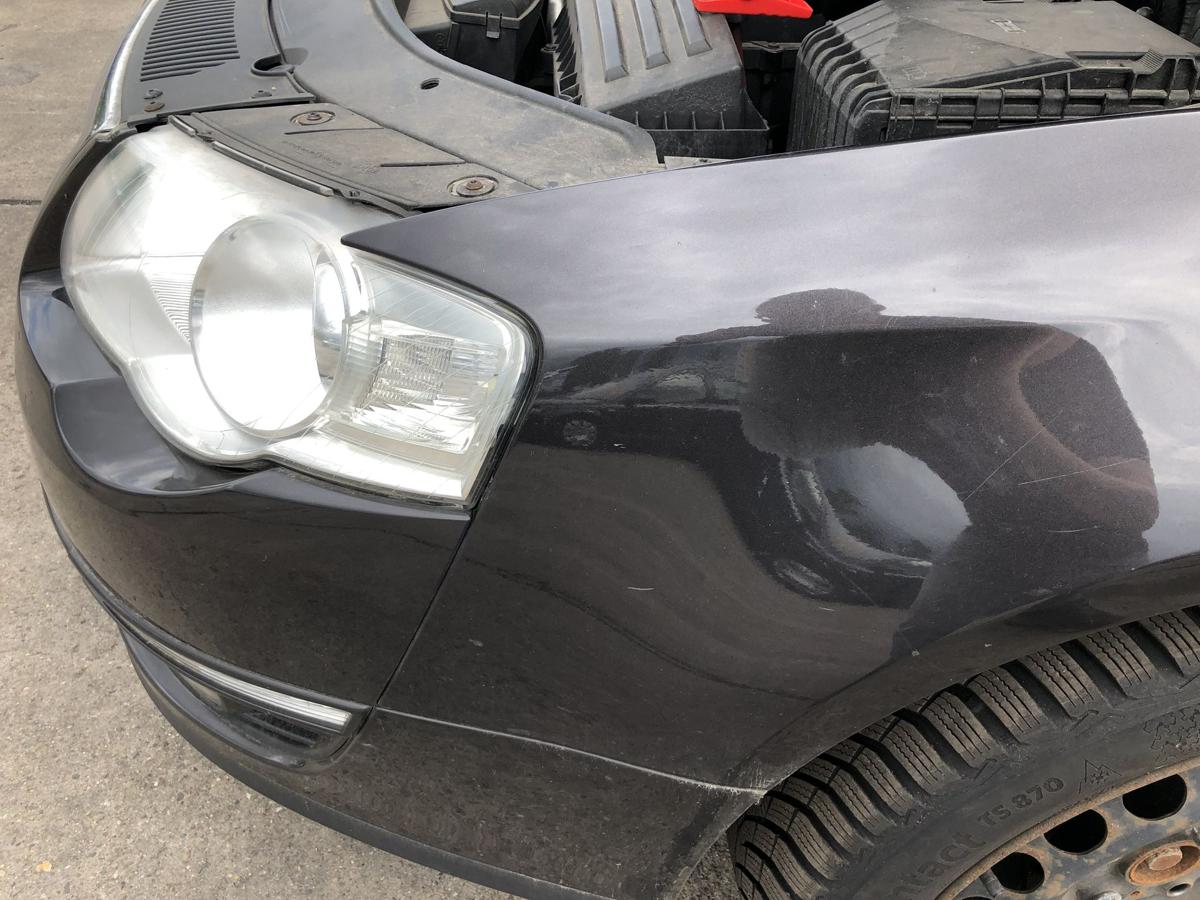 VW Passat 3C B6 Variant Kotfl&uuml;gel vorn links Fahrerseite LC8Z Moccabrown OEM