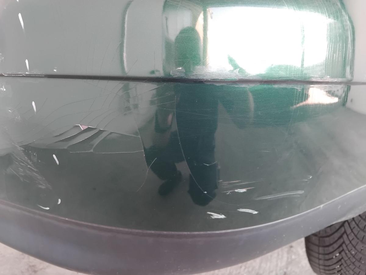 Audi A4 B5 Limousine orig.Stossfänger Stoßstange hinten BJ1999 LZ6L Kaktusgrünmetallic