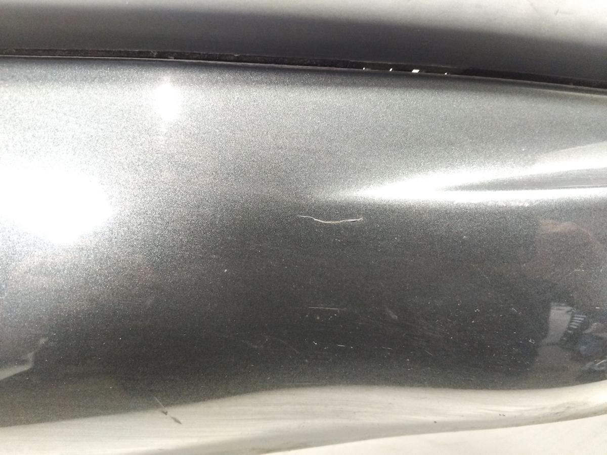 Peugeot 207 WA orig Sto&szlig;f&auml;nger Sto&szlig;stange hinten Flie&szlig;heck BJ2010 EZQ Manitobagrau