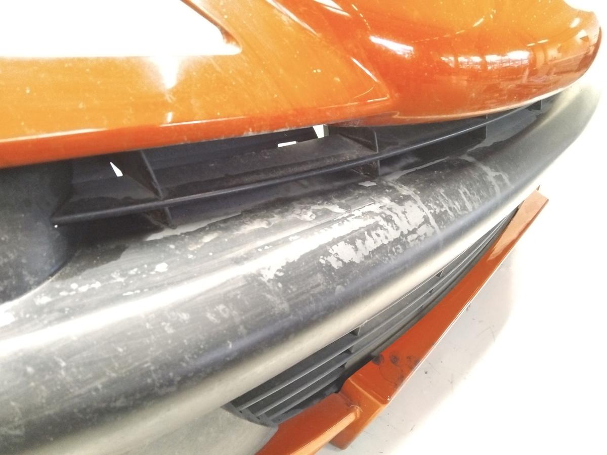 Peugeot 206+ original Sto&szlig;stange Sto&szlig;f&auml;nger vorn inkl. Nebelscheinwerfer Bj2010
