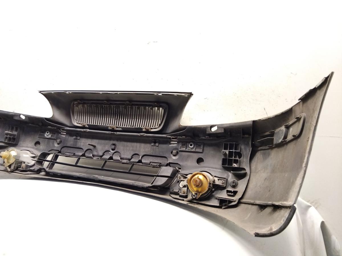 Volvo V70 II original Stoßfänger Stoßstange vorn silber für SRA Bj.2001