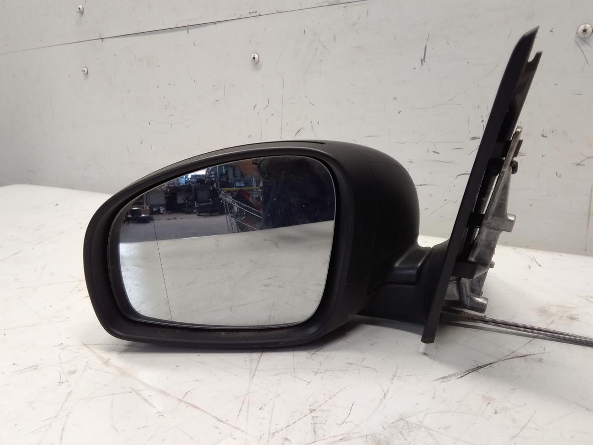 Skoda Roomster 5J original Außenspiegel links manuell BJ2009 unlackiert