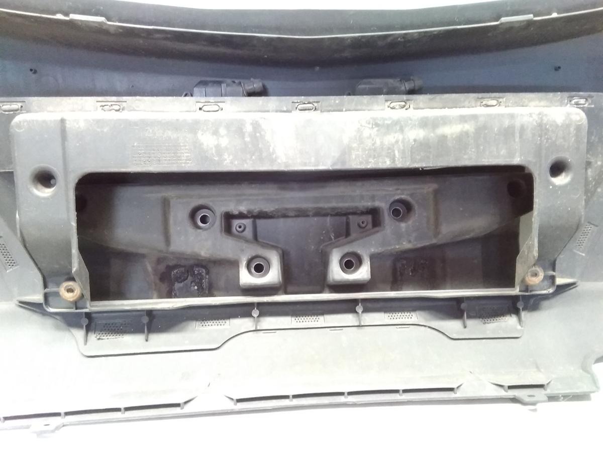 Opel Corsa D original Sto&szlig;stange Sto&szlig;f&auml;nger hinten 5-T&uuml;rer FlexFix Bj.2009 metroblau