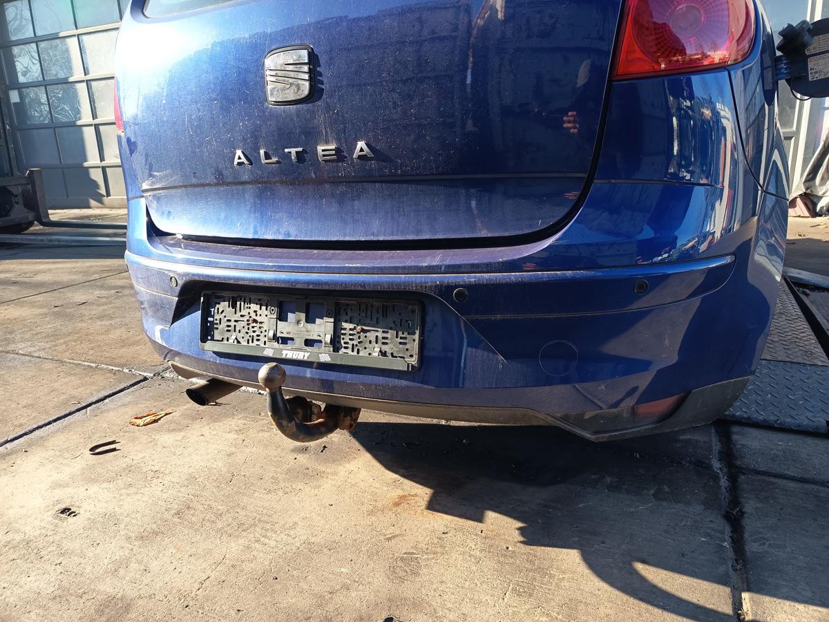 Seat Altea 5P orig Stoßstange hinten Stoßfänger LS5S Blau Bj 2005