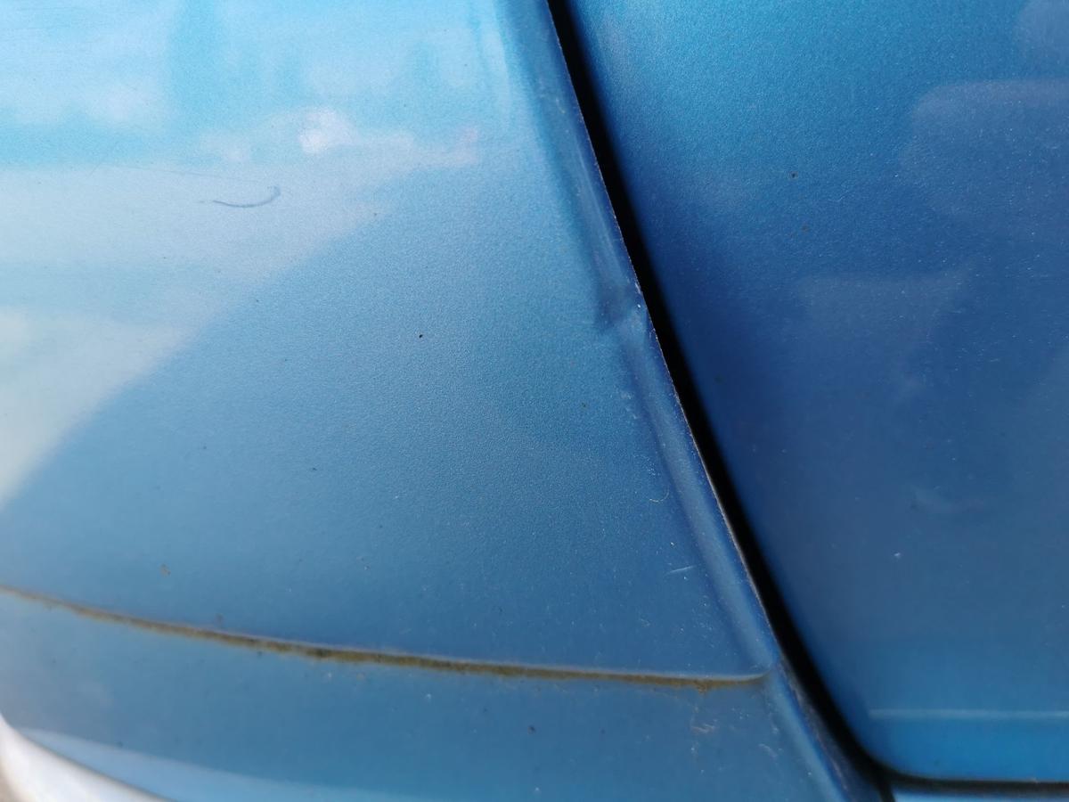 Citroen C4 Picasso U Stossfänger Stossstange Bumper hinten PDC KNY Blau Tivoli