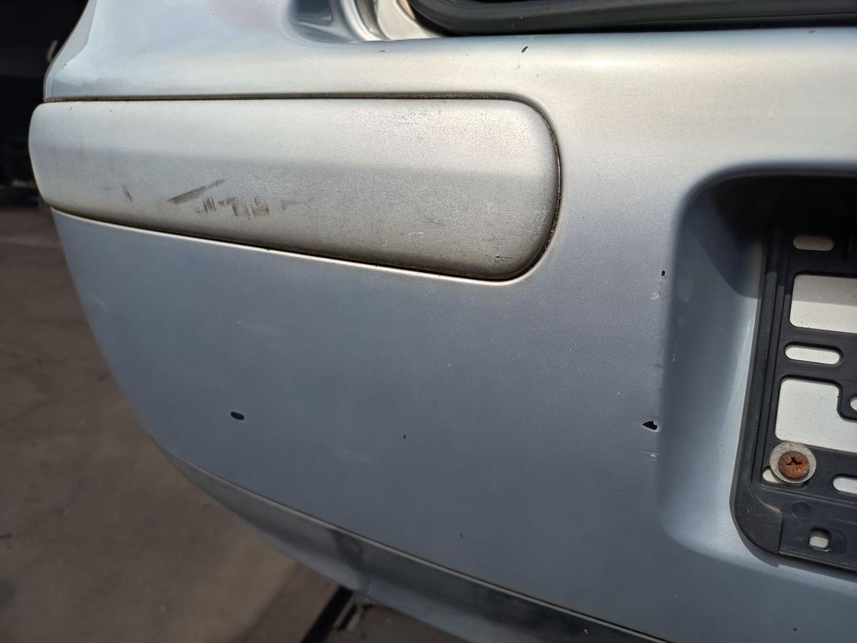 VW Golf IV original Sto&szlig;stange F&auml;nger hinten Heck B7Z Satinsilber Bj 1998