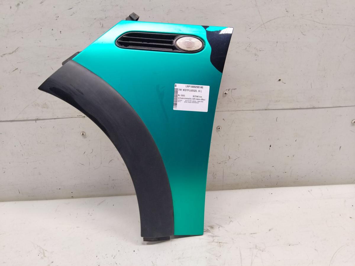 Mini One R50 original Kotfl&uuml;gel vorn links schwarzmetallic A25 Bj.2005