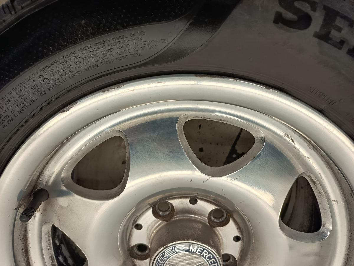 Mercedes SLK R170 Bj 2000 orig Satz Alufelgen 7Jx15 ET37 Semperit 205/60R15 91