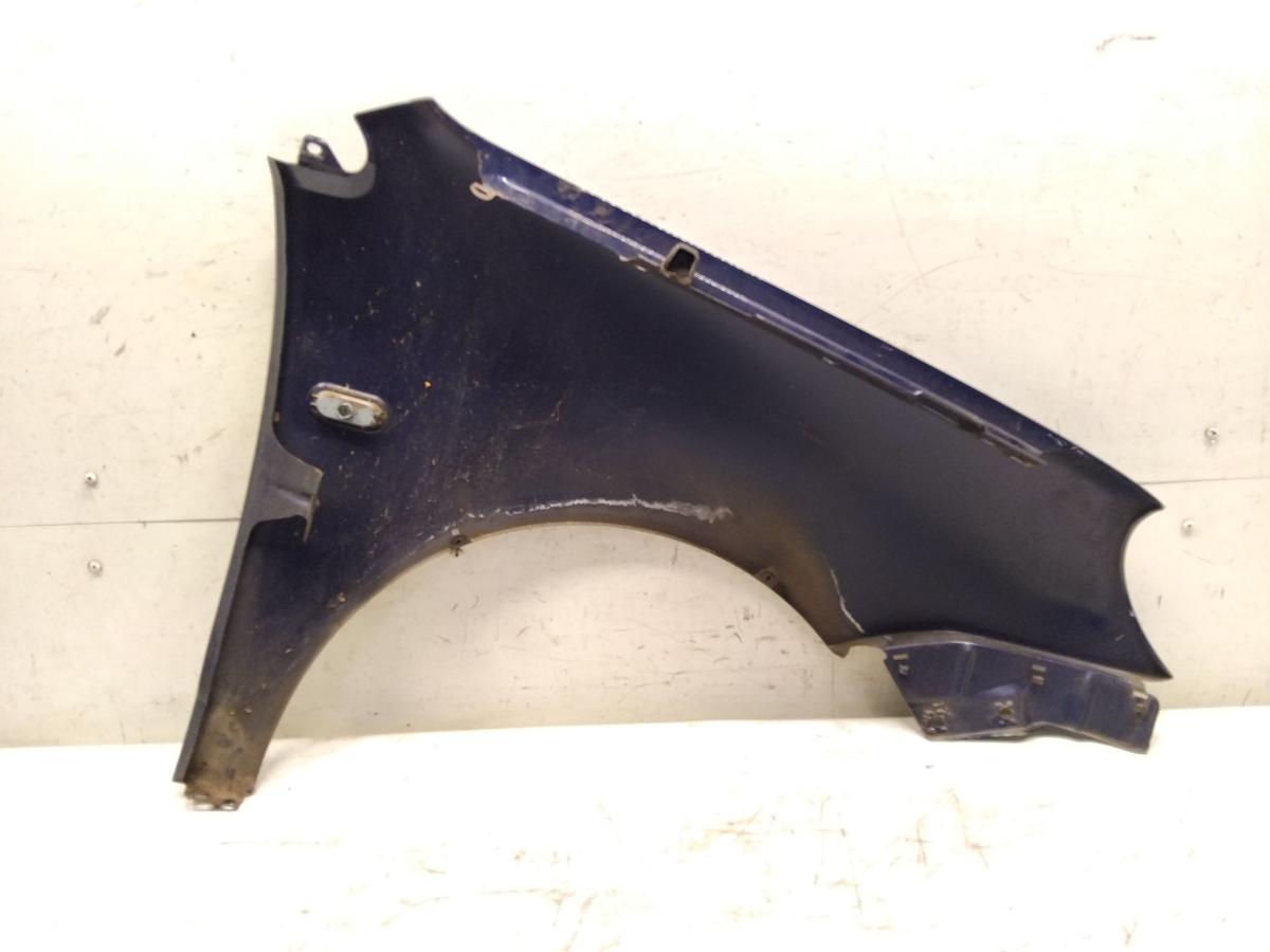 VW Polo 9N1 original Kotfl&uuml;gel vorn links LB5N Indigoblau Metallic BJ2003