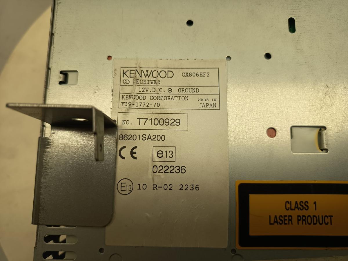 Subaru Forester SG original Radio CD ohne Code Baujahr 2005