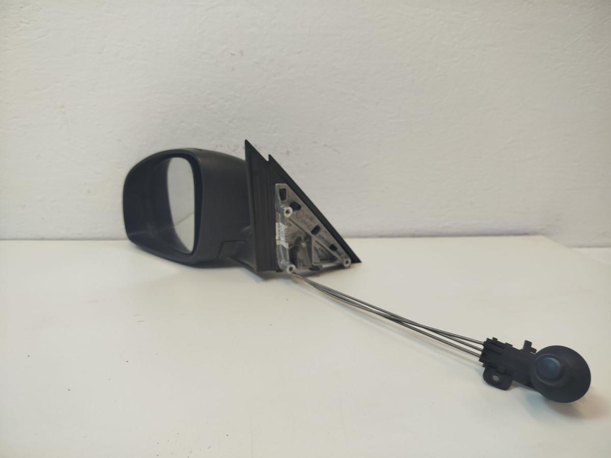 Skoda Fabia 5J Au&szlig;enspiegel links Spiegel R&uuml;ckspiegel manuell unlackiert OEM