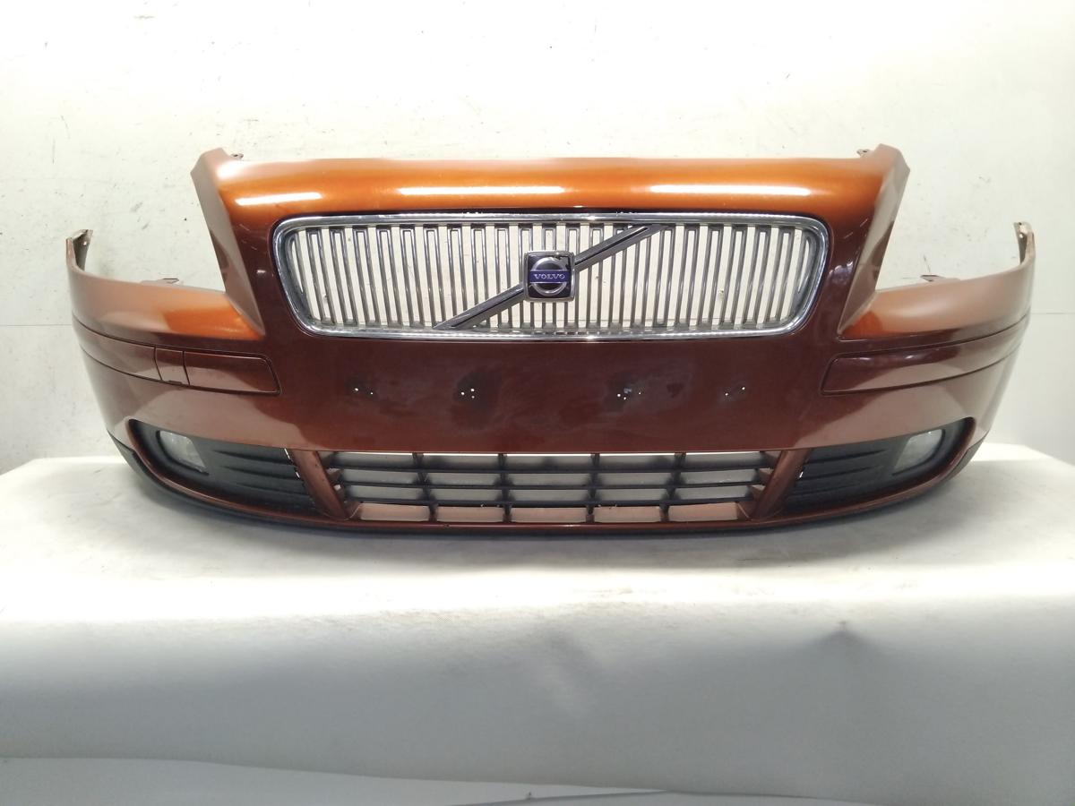 Volvo S40 V50 original Sto&szlig;f&auml;nger Sto&szlig;stange vorn 478 Maple Red BJ2006