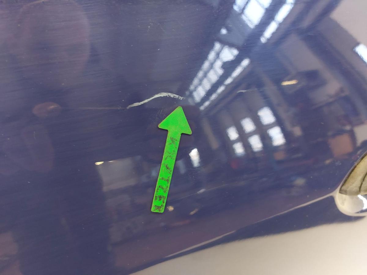 Dacia Logan MCV T&uuml;r hinten links Kombi Fond&uuml;r kleine Dellen OV61H Blue Marine