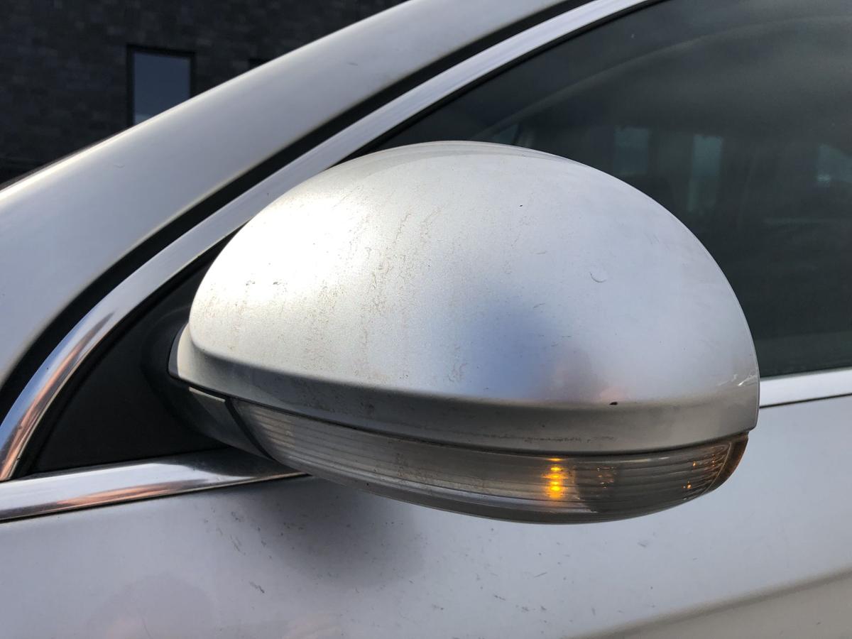 VW Passat 3C B6 Spiegel Au&szlig;enspiegel links R&uuml;ckspiegel elekt LA7W Reflexsilber