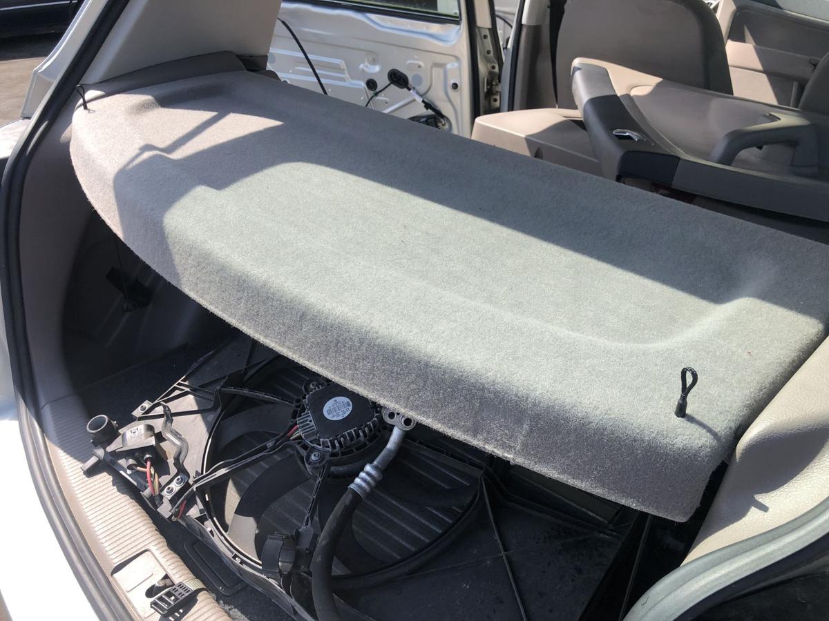 Golf Plus 5M original Hutablage Abdeckung Lade/Kofferraum grau Bj 2009