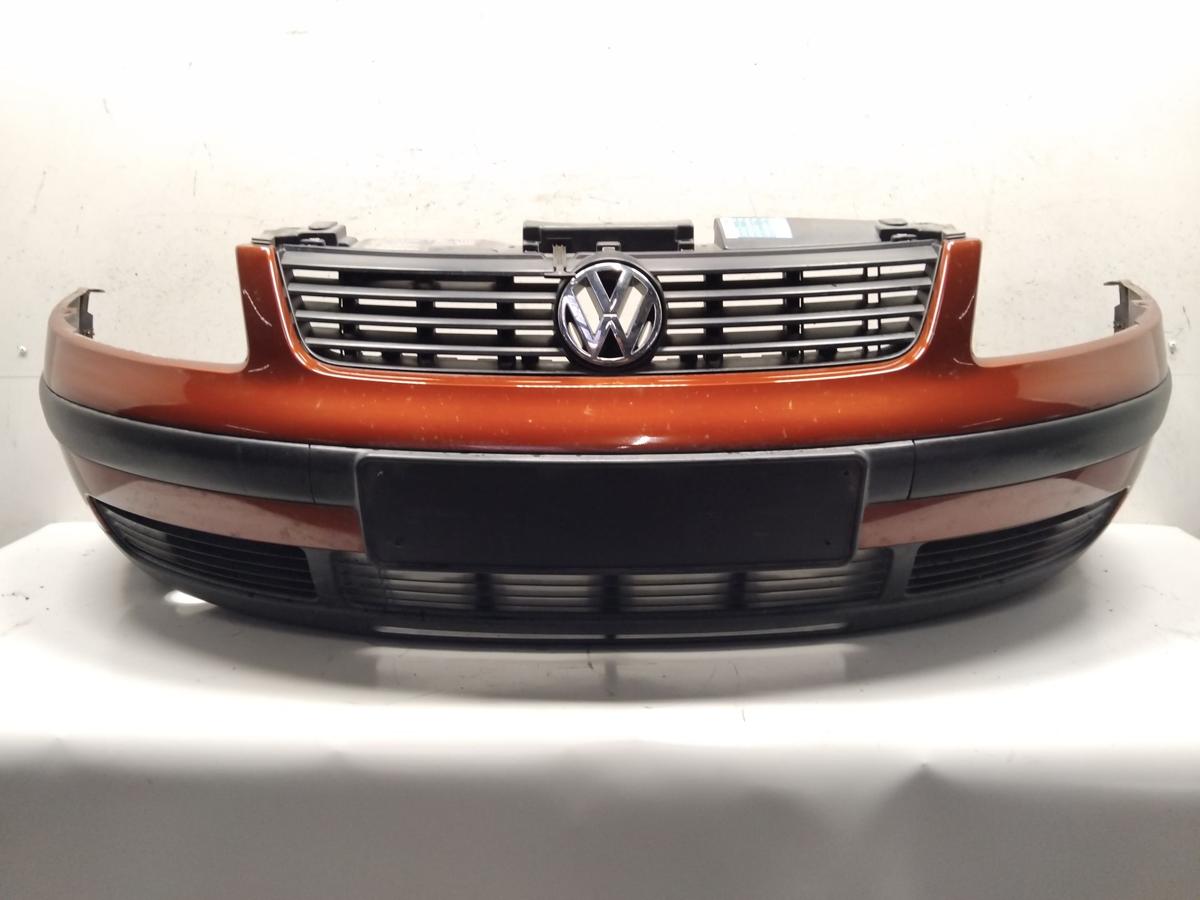 VW Passat 3B original Sto&szlig;f&auml;nger Sto&szlig;stange vorn coloradorotmetallic LB3Y BJ1997