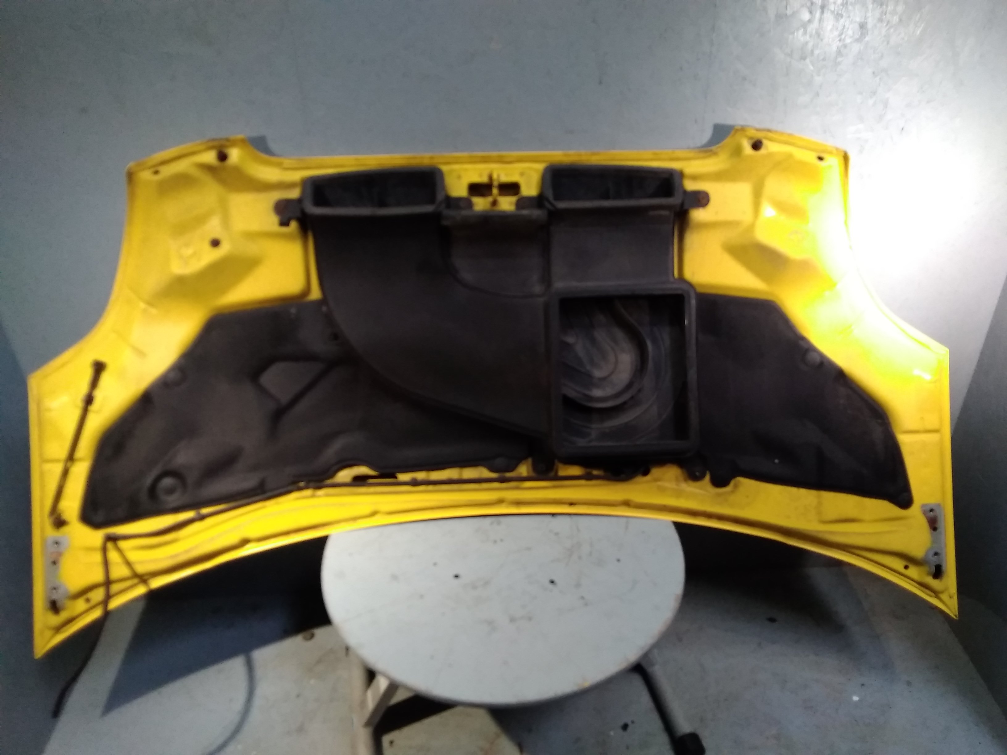 Hyundai H1 2006 original Motorhaube Facelift VIVID YELLOW