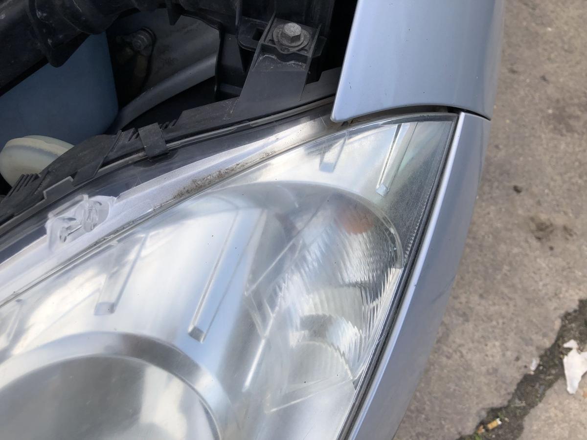 Mercedes W169 A Klasse Mopf Scheinwerfer links Frontscheinwerfer Halogen Tr&uuml;b