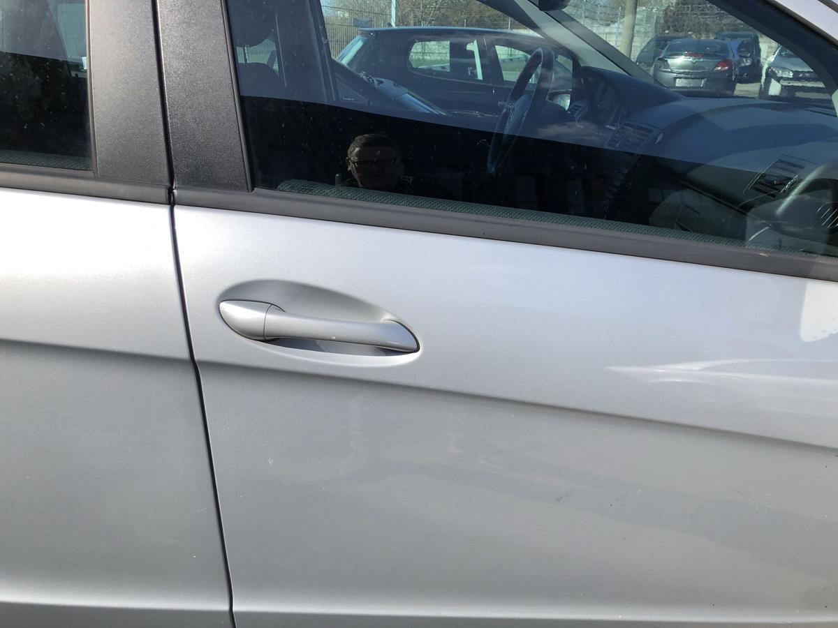 Mercedes W169 A Klasse Mopf T&uuml;r vorn rechts Beifahrer Roh 5trg ab08 761 silber