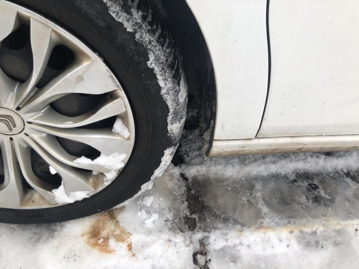 Citroen C4 II Typ N Kotfl&uuml;gel vorn links Fahrerseite EWP weiss Banquise