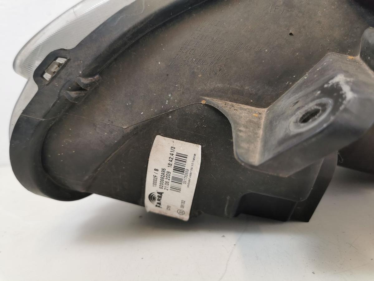 Renault Clio 3 III Grandtour Scheinwerfer rechts Frontscheinwerfer Halogen ab09