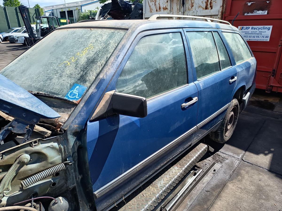 Mercedes W/S 124 original T&uuml;r vorn links Fahrer 900 Surfblau Bj 1988