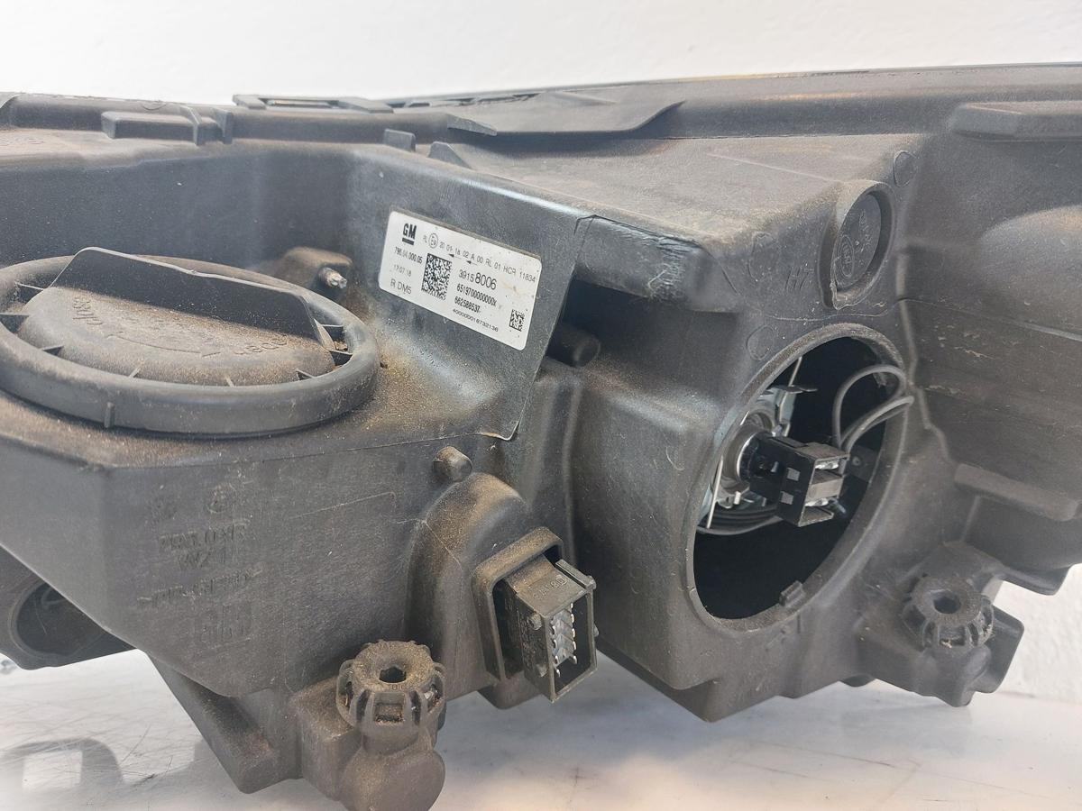 Opel Astra K B16 Caravan Scheinwerfer rechts Halogen mit LED Tagfahrlicht Lampe