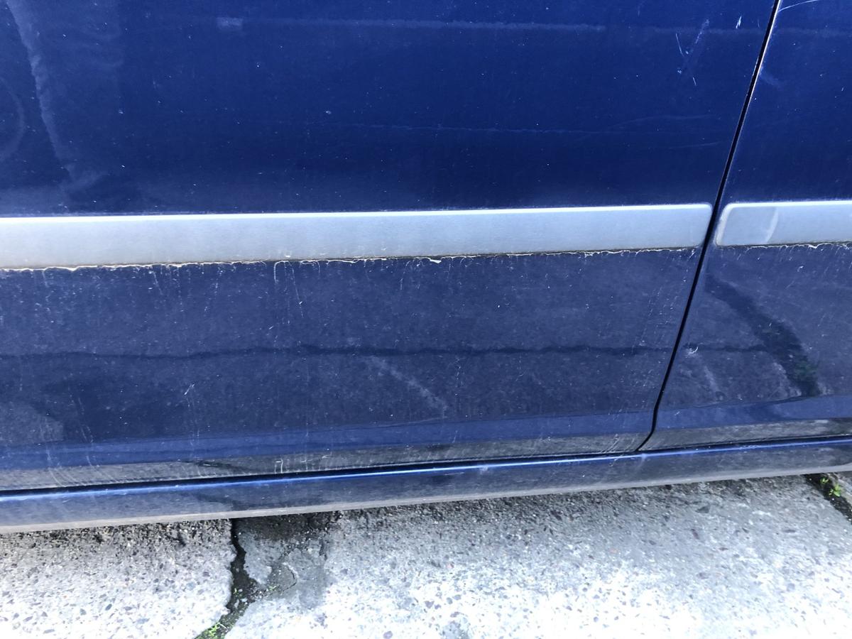 Ford C Max DM2 ab 07 T&uuml;r vorn links Fahrert&uuml;r im Rohbau Blazer Blau