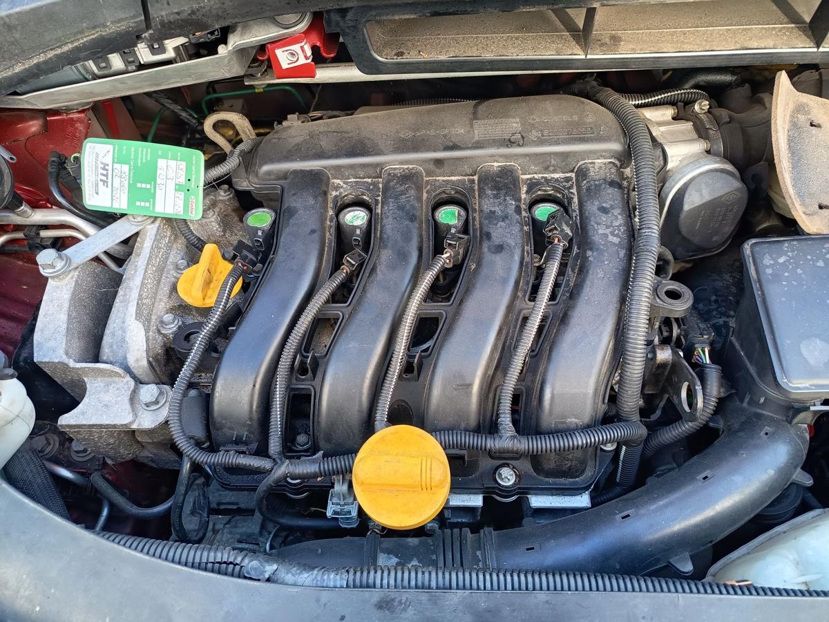 Renault Modus original Motor 1.6l 82kW Benzin K4M791 63Tkm Bj 2005