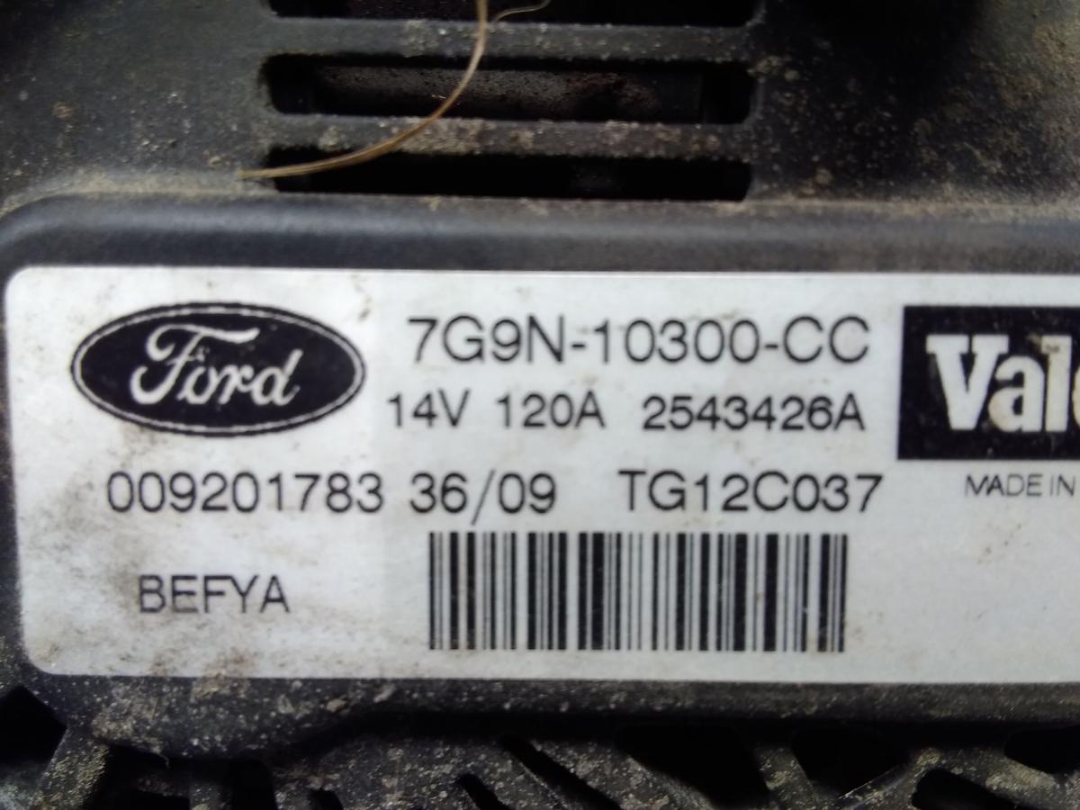 Ford Fiesta JA8 orig Lichtmaschine Generator 120A 7G9N10300CC 1.25 60kw BJ2009